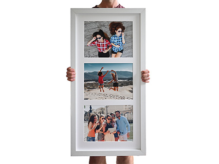 Framed photos